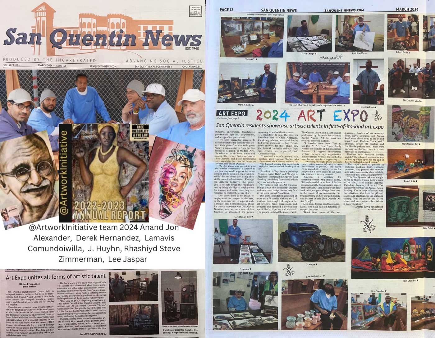 San Quentin residents showcase artistic talents in first-of-its-kind art expo